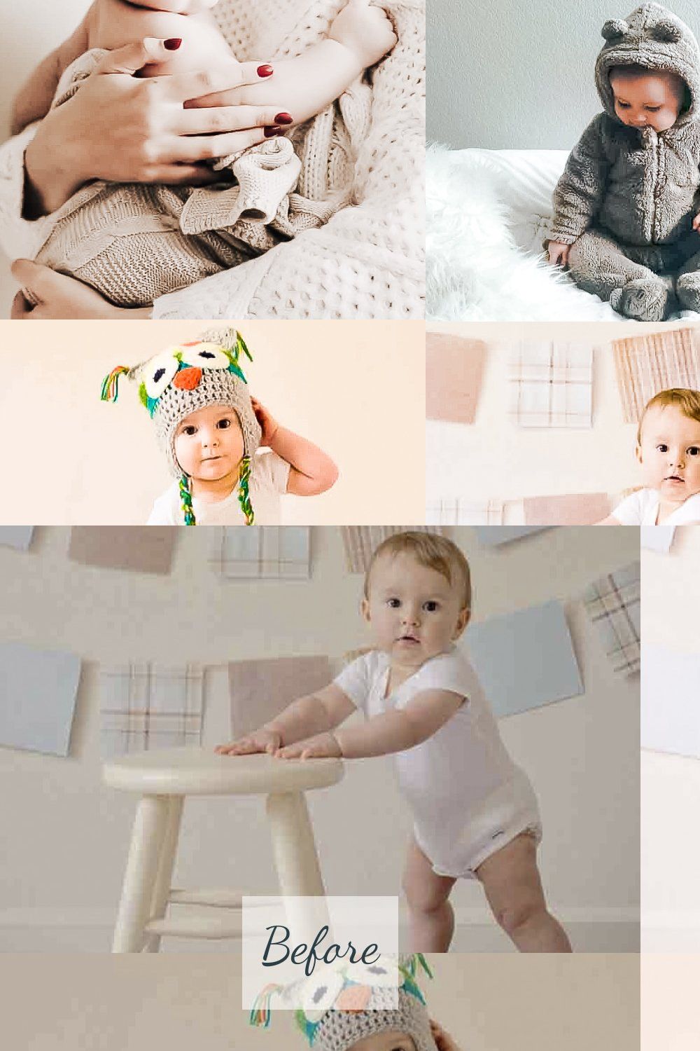 Baby Boom - Lightroom Presets Pack pinterest preview image.