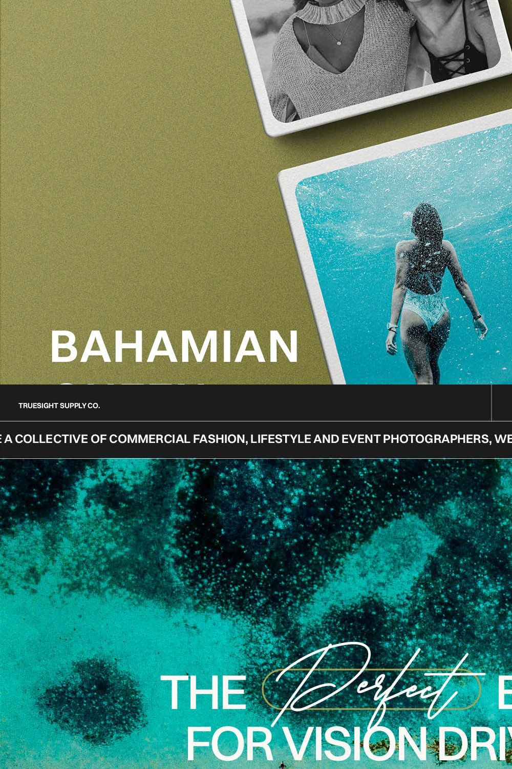 Bahamian Queen - Lightroom Presets pinterest preview image.