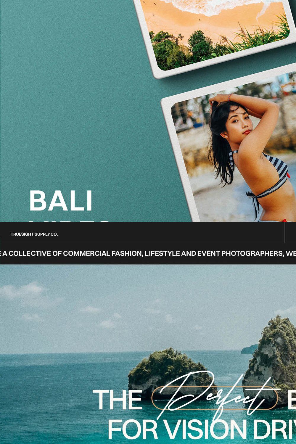 Bali Vibes - Lightroom Presets pinterest preview image.