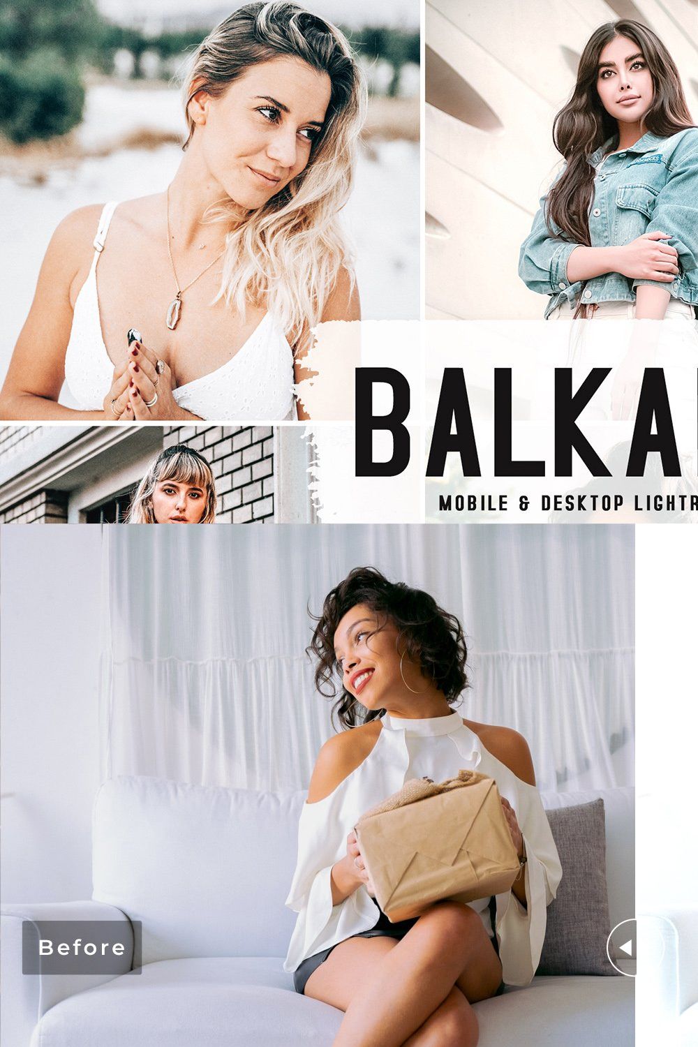 Balkanina Pro Lightroom Presets pinterest preview image.