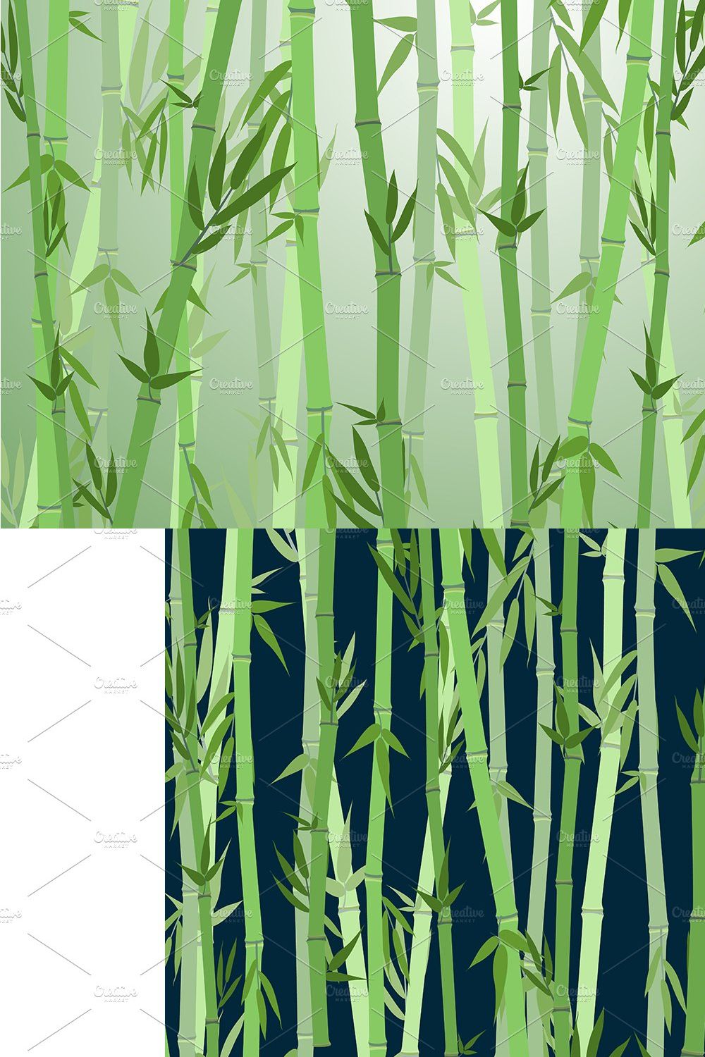 Bamboo Forest Landscape Background pinterest preview image.