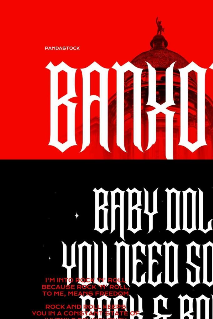 Banxors - Modern Blackletter – MasterBundles