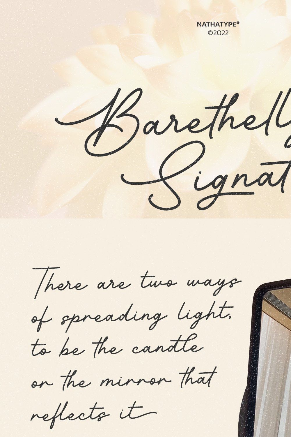 Barethelly Signature pinterest preview image.
