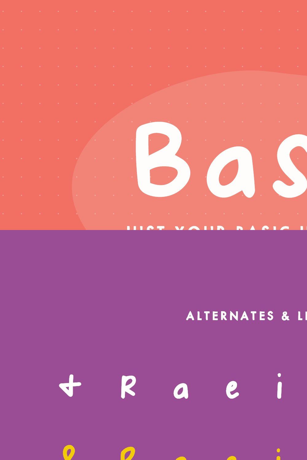 Basic — Just Your Basic Handwriting pinterest preview image.