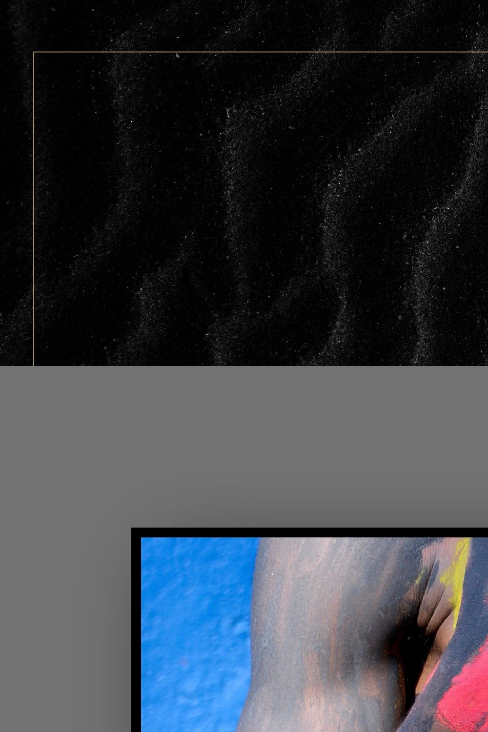 Batique - Batik Display Font pinterest preview image.