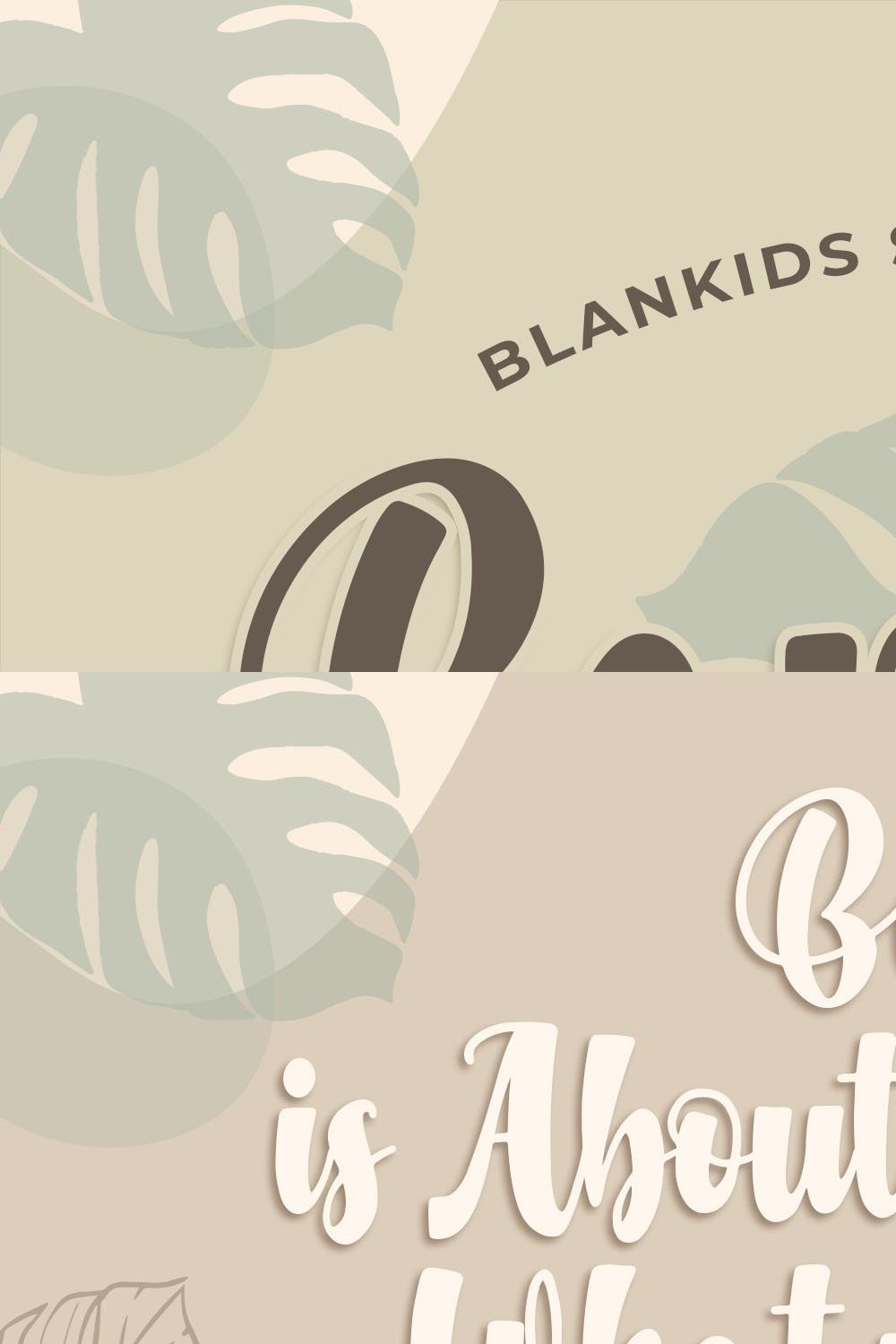 Baverline a Beauty Script Font pinterest preview image.