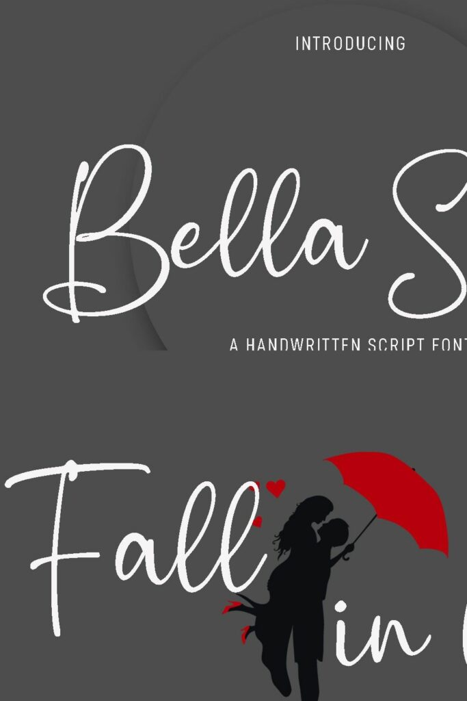 Bella Script Bella Shiro Script Font – MasterBundles