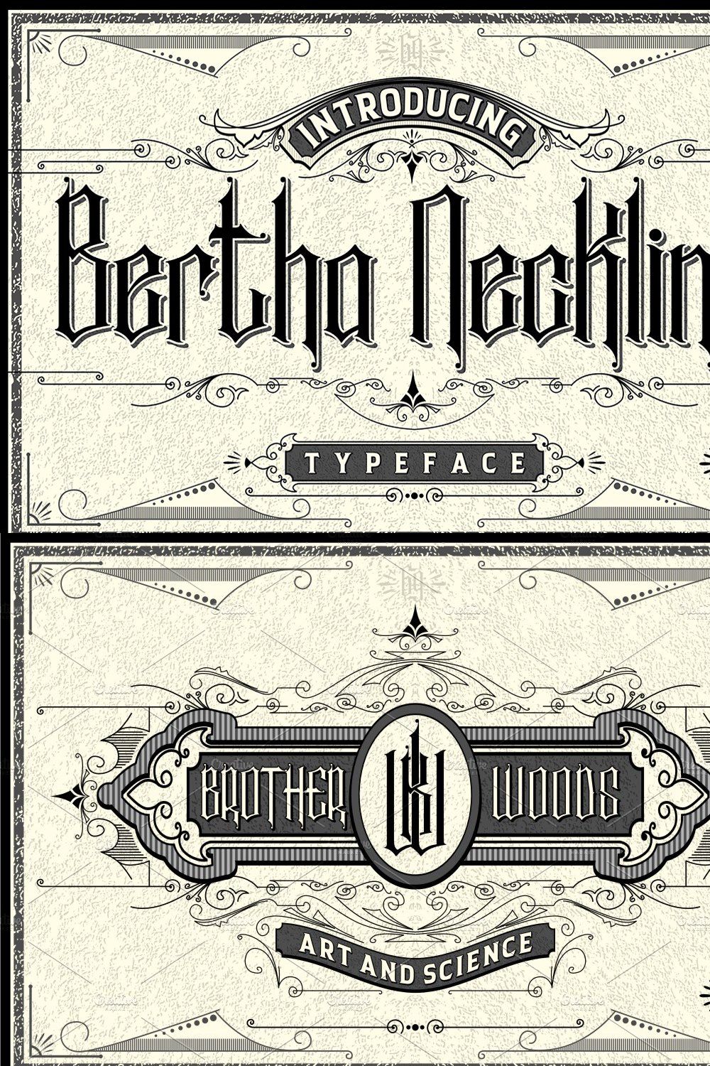 Bertha Neckline pinterest preview image.