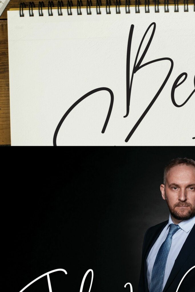 Bestie Signature | Script Font – MasterBundles