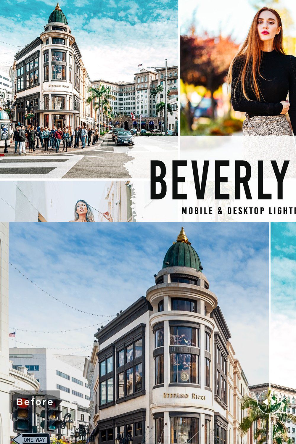 Beverly Hills Lightroom Presets V2 pinterest preview image.