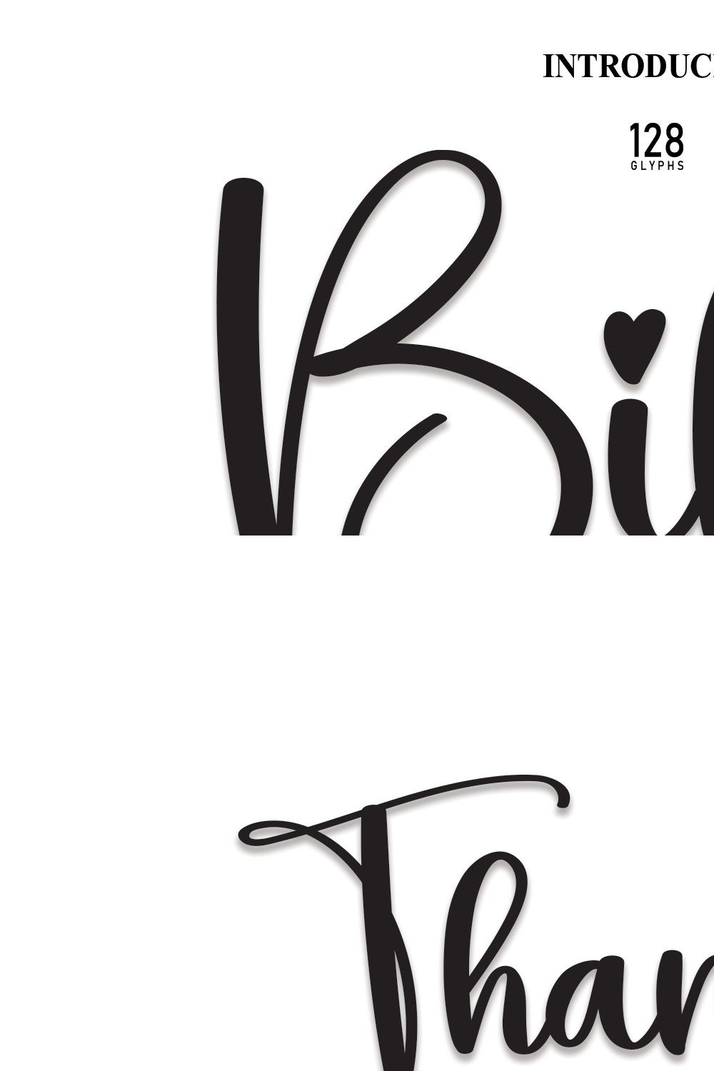 Bible | Script Font pinterest preview image.