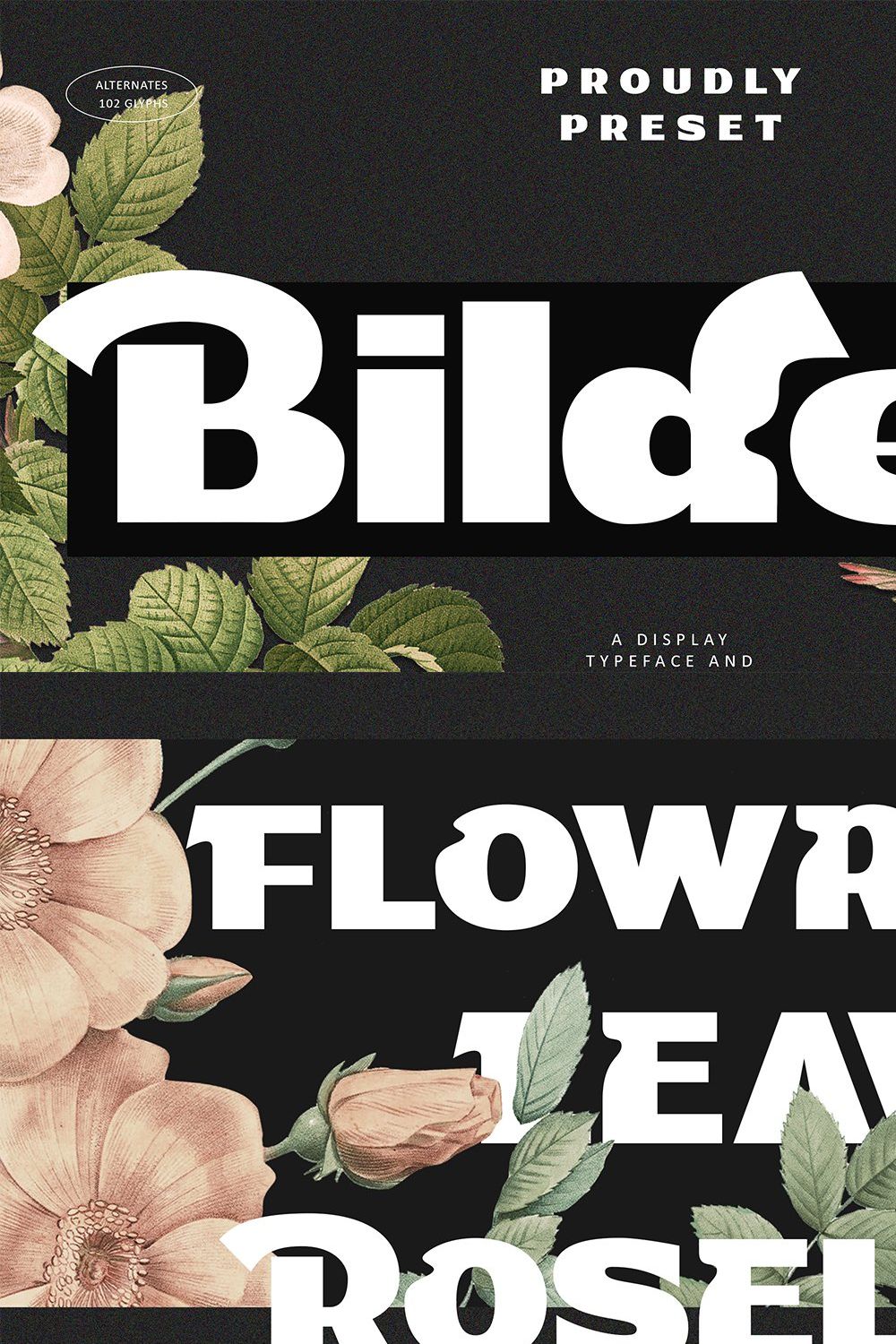 Bilden - Modern font pinterest preview image.