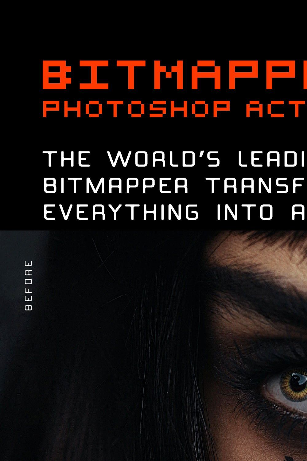 Bitmapper - Convert Image to Bitmap pinterest preview image.