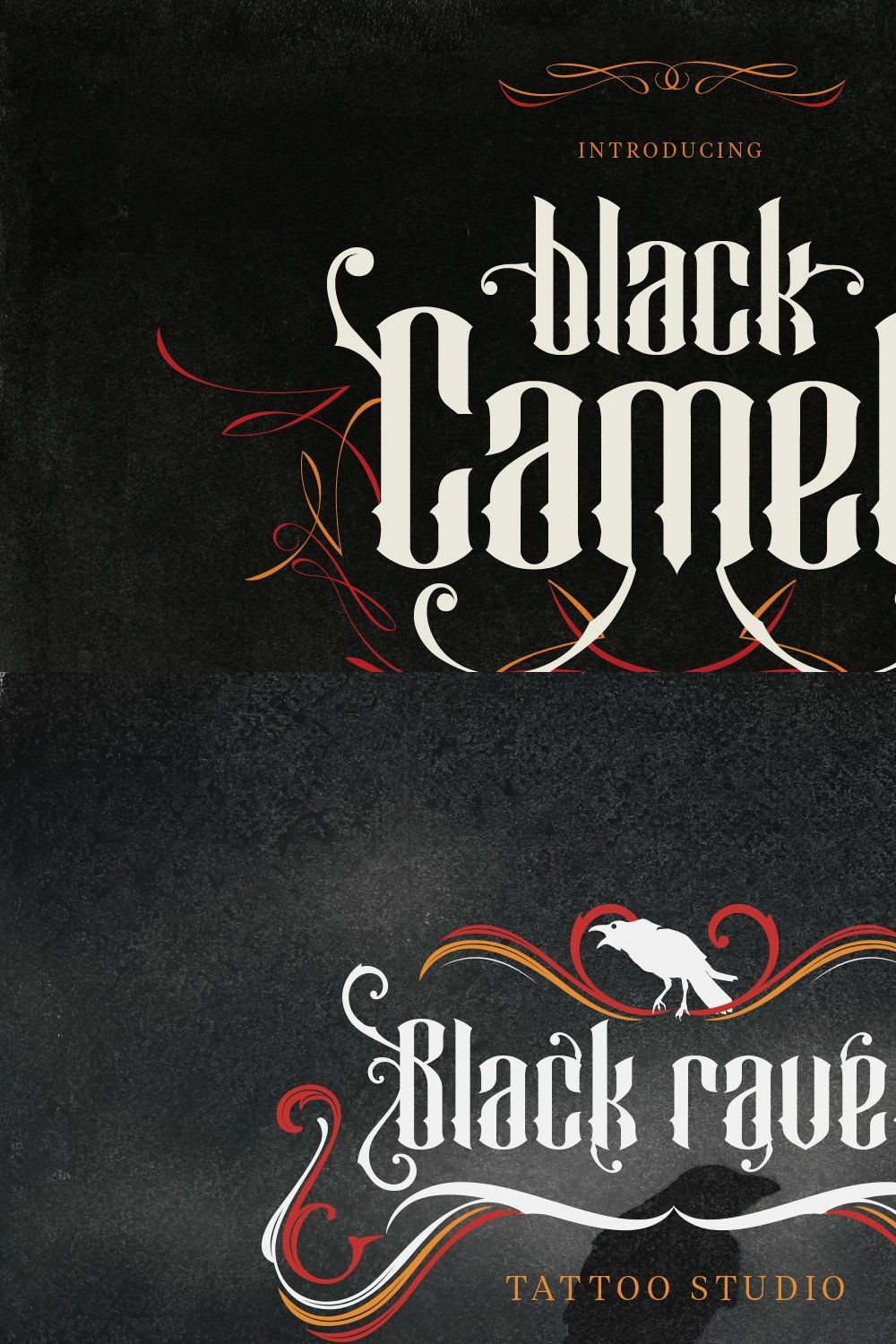 Black Cameo - With Bonus Ornaments pinterest preview image.