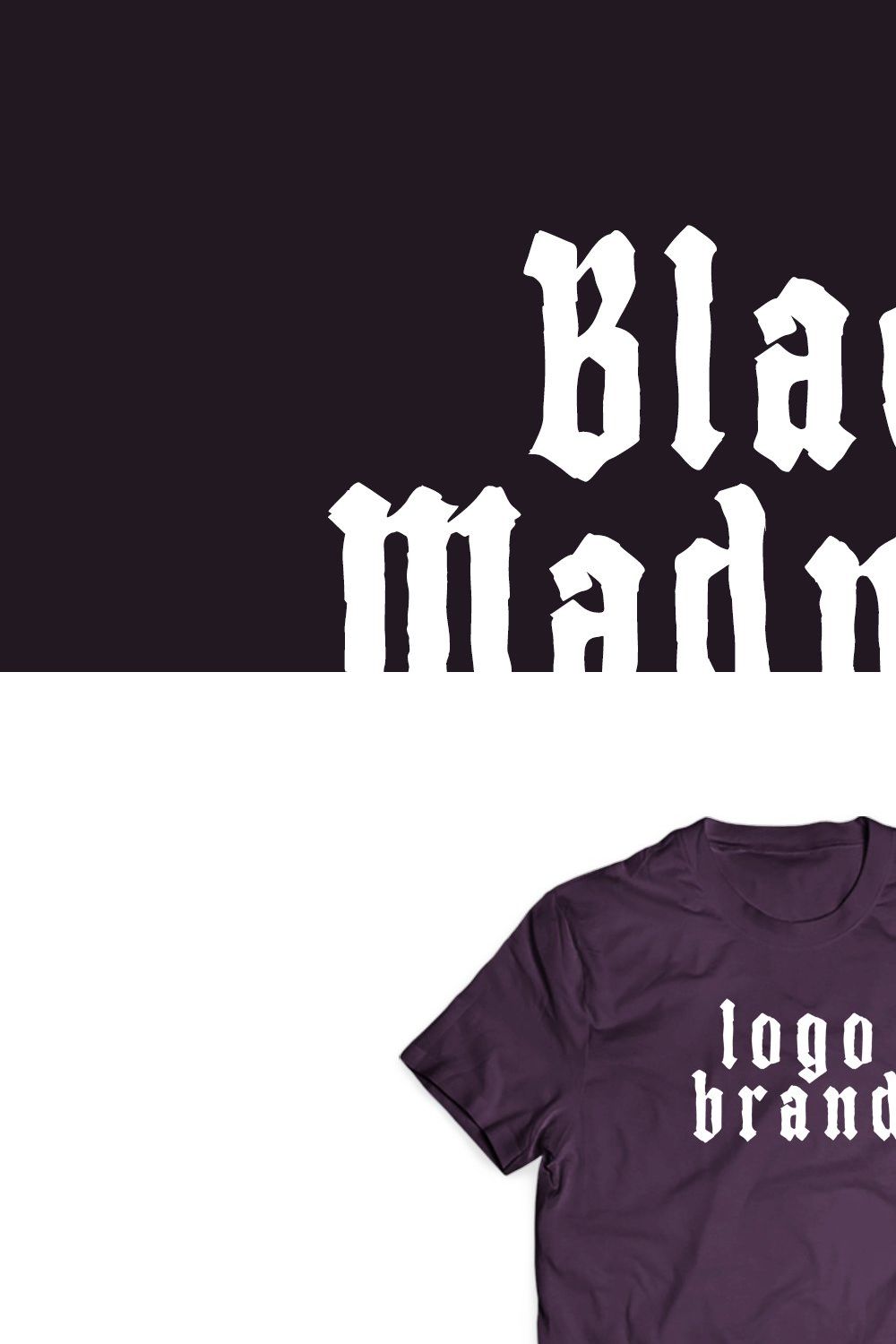 Black Madness pinterest preview image.