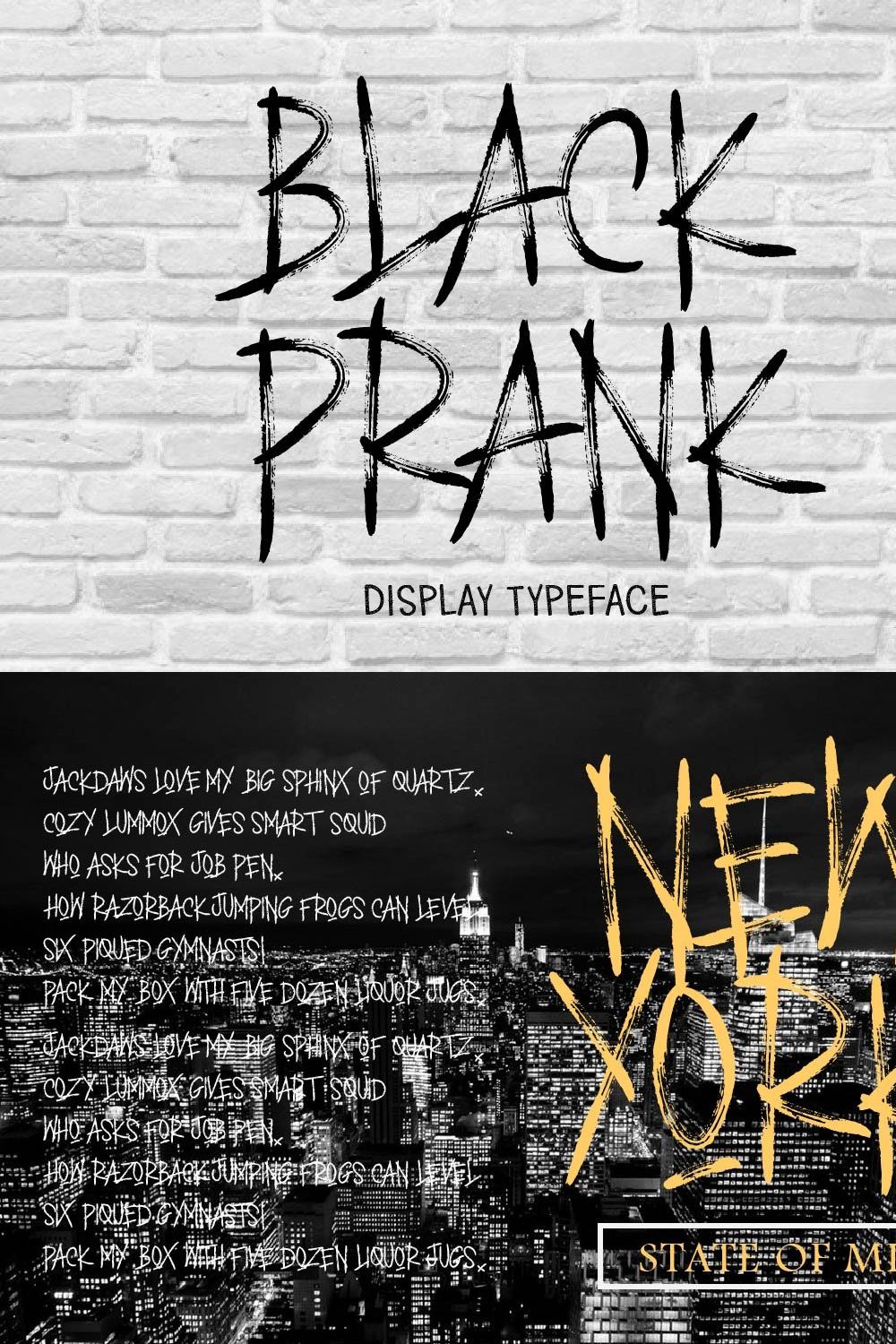 BLACK PRANK pinterest preview image.