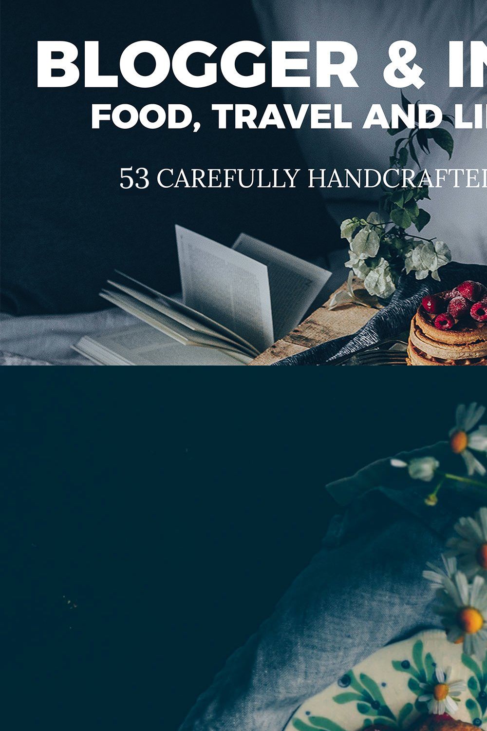 Blogger & Instagram Lightroom Preset pinterest preview image.