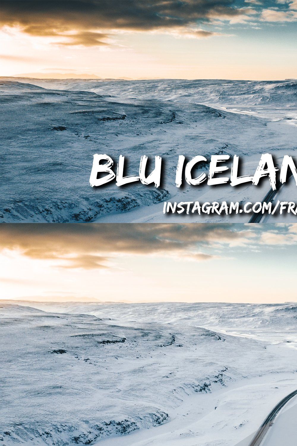 Blu Iceland pinterest preview image.