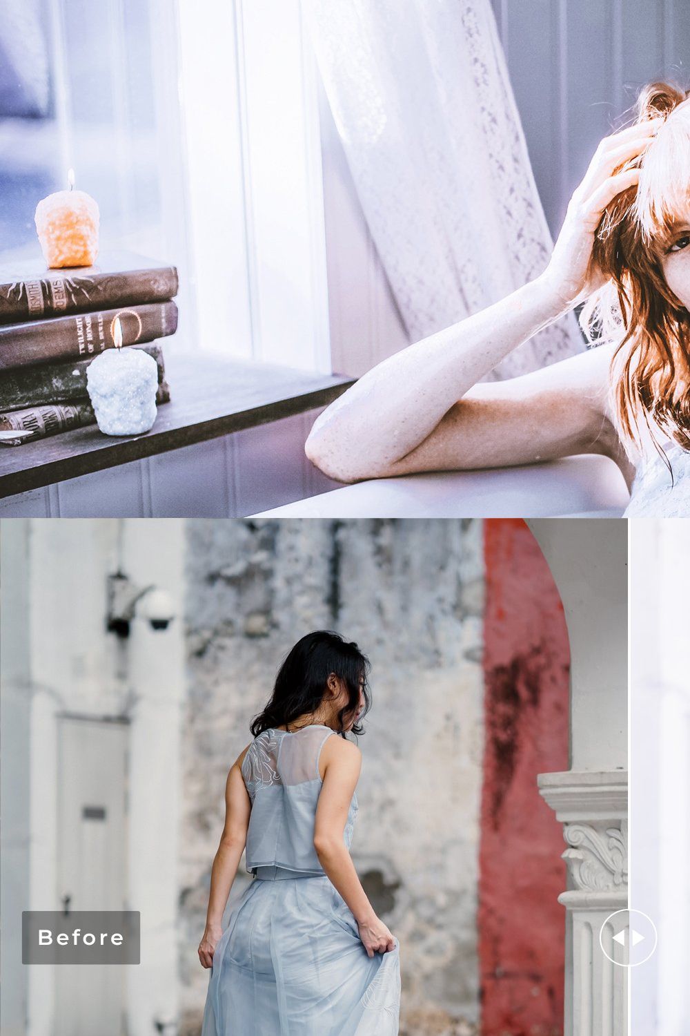 Bluebell Pro Lightroom Presets pinterest preview image.