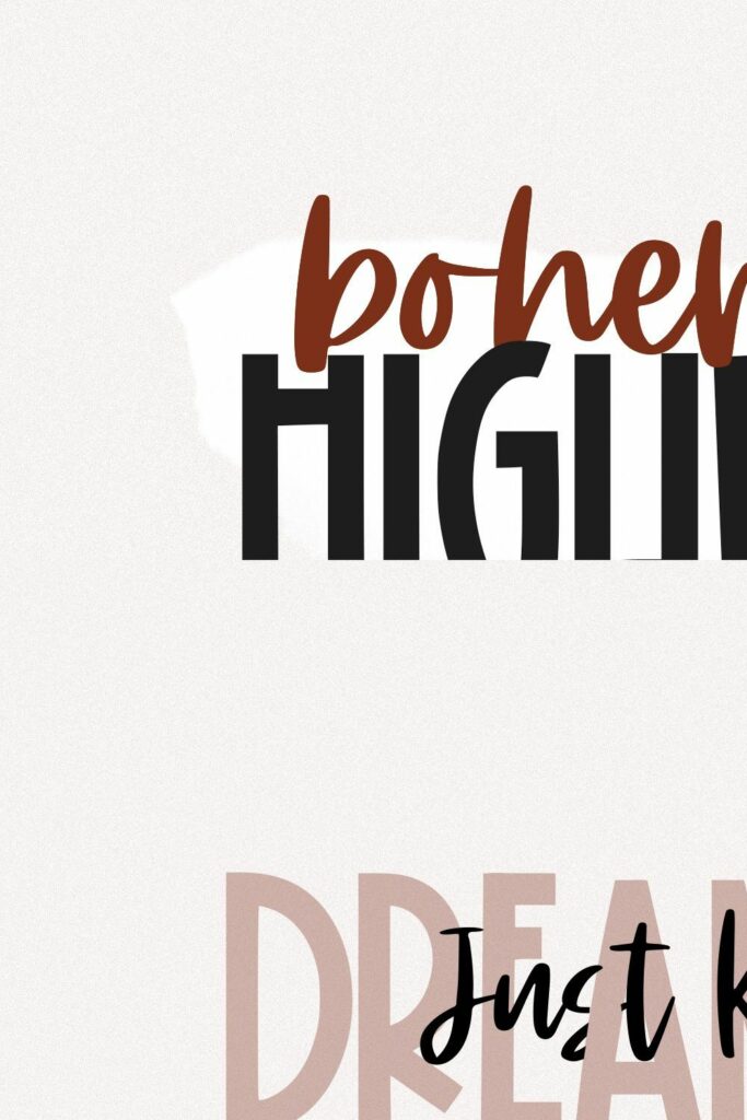 Bohemian Highway | Script Font Duo – MasterBundles