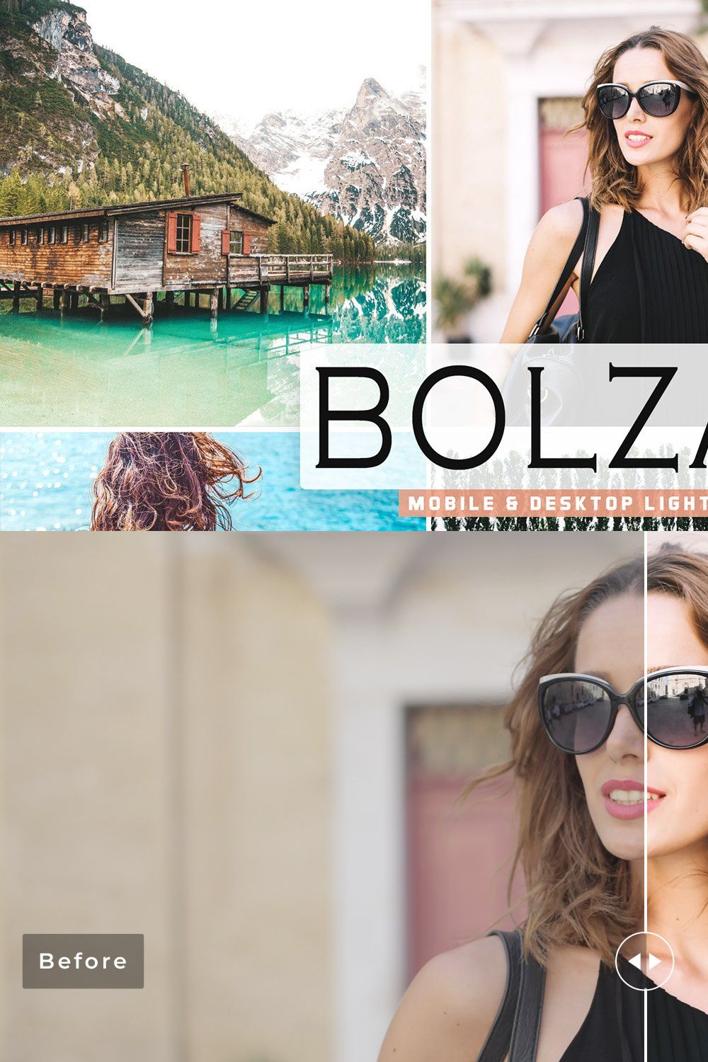 Bolzano Pro Lightroom Presets pinterest preview image.