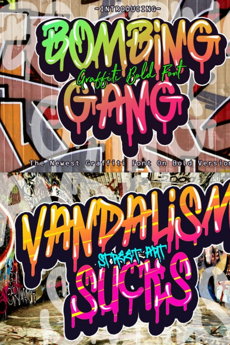 BOMBING GANG GRAFFITI BOLD FONT – MasterBundles