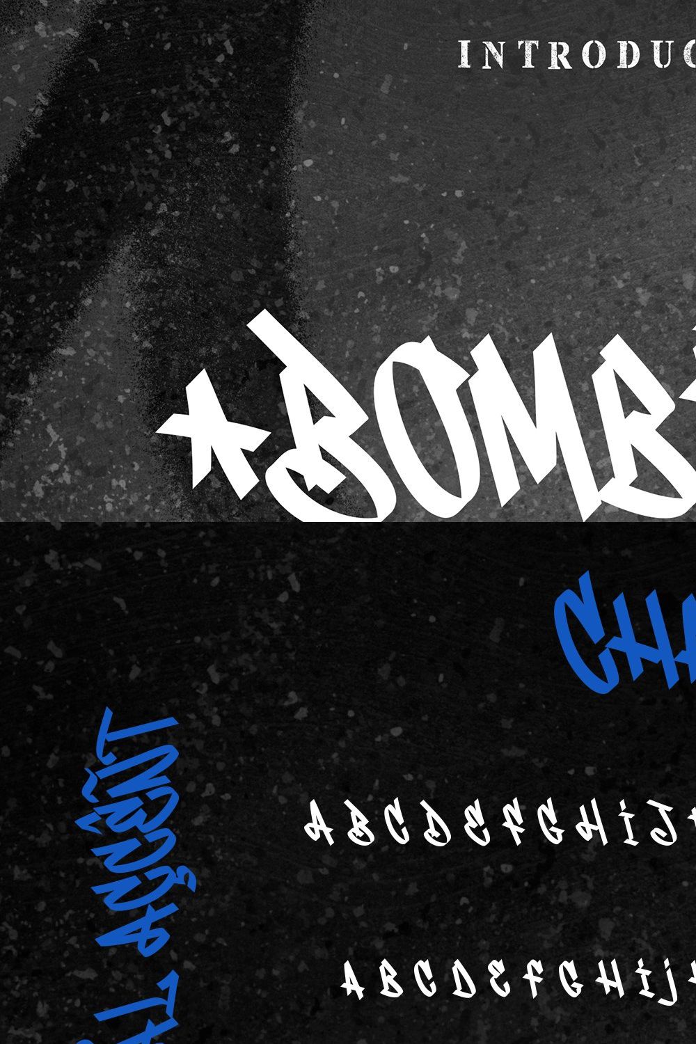 Bombites - Graffiti Font pinterest preview image.