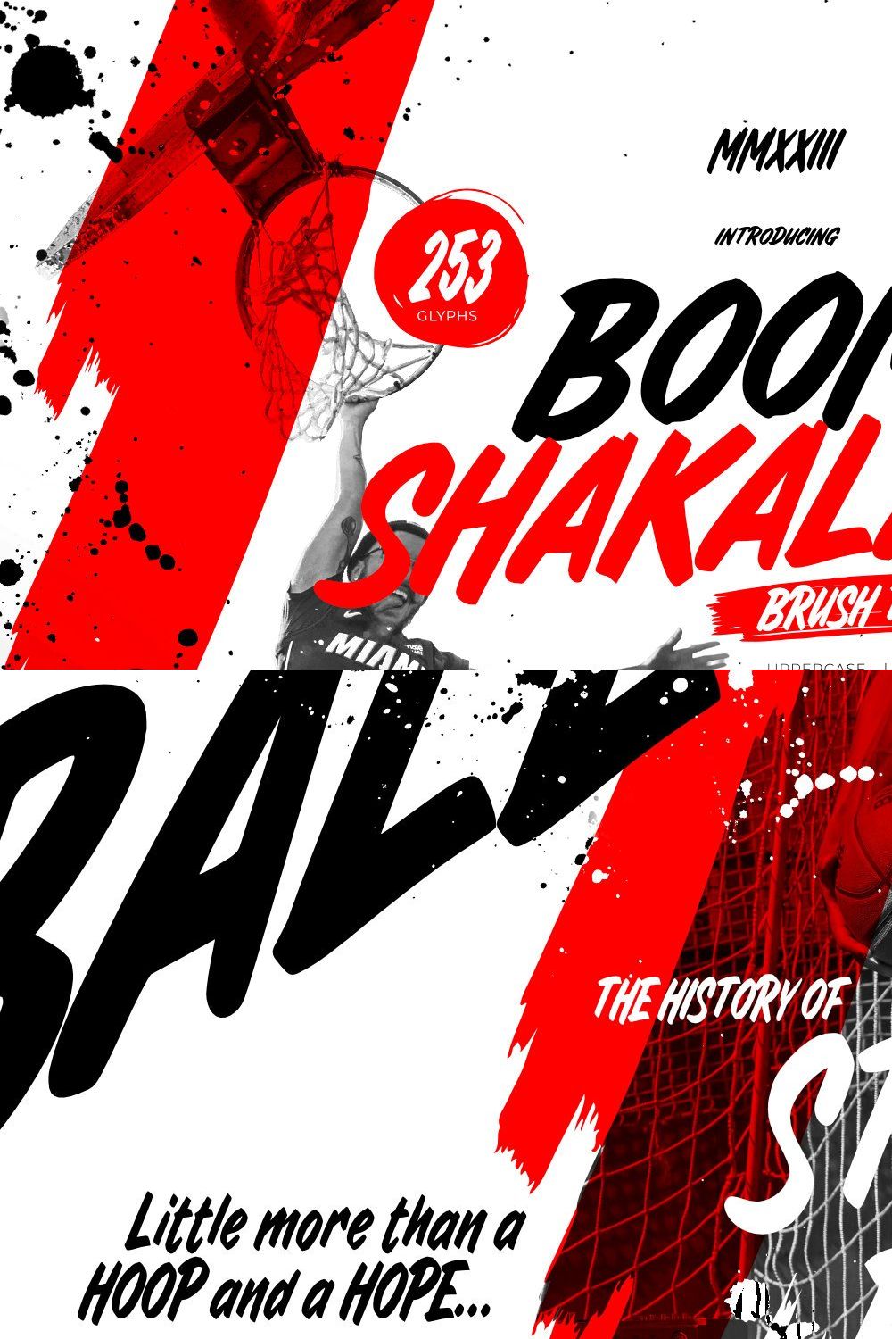 Boom Shakalaka - Brush Type pinterest preview image.