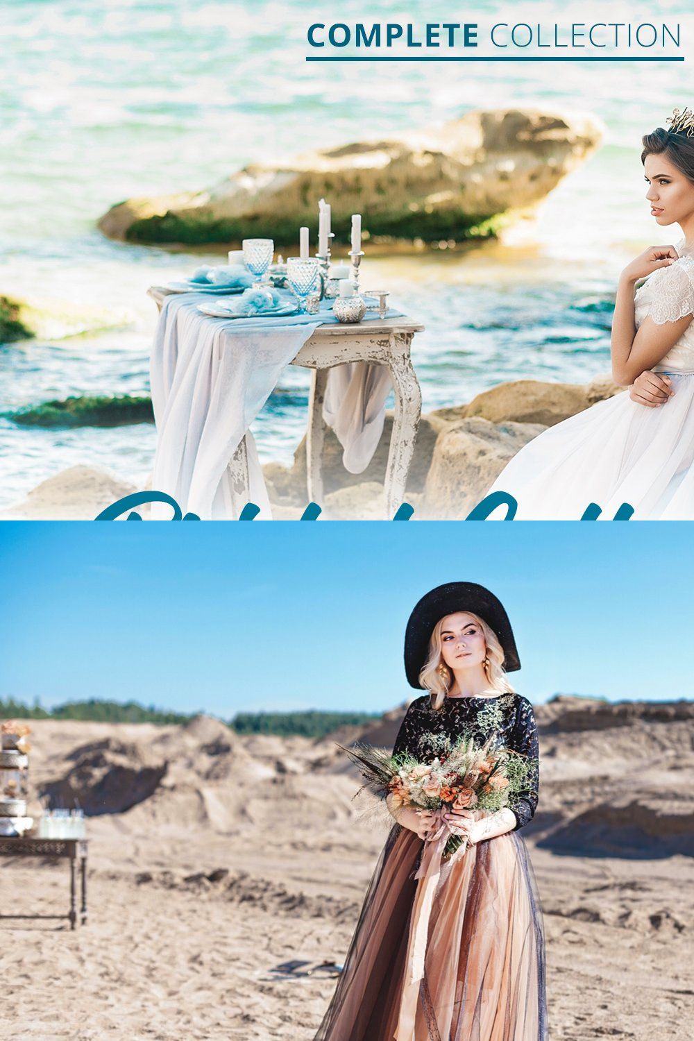 Bridal Collection Presets pinterest preview image.