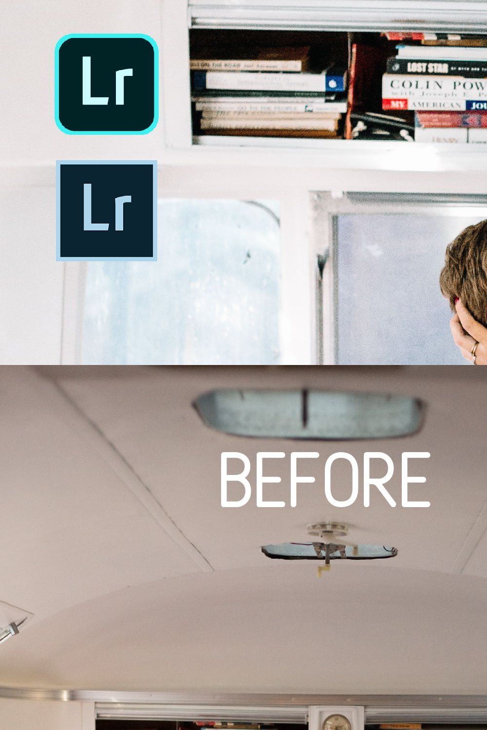 Bright & Clean Lightroom Presets pinterest preview image.