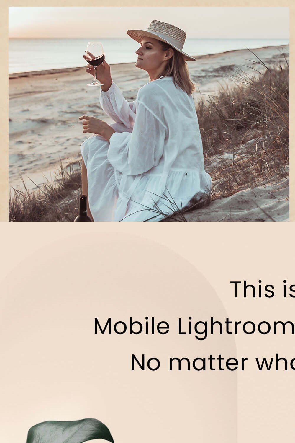 Bright Light Lightroom Photoshop LUT pinterest preview image.