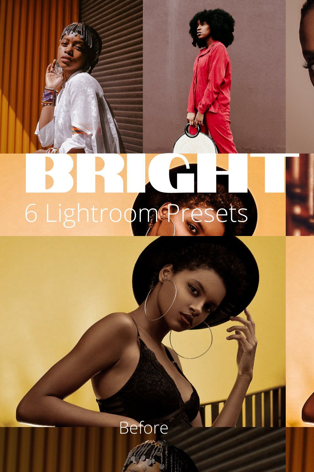 Bright Style - Lightroom Presets pinterest preview image.