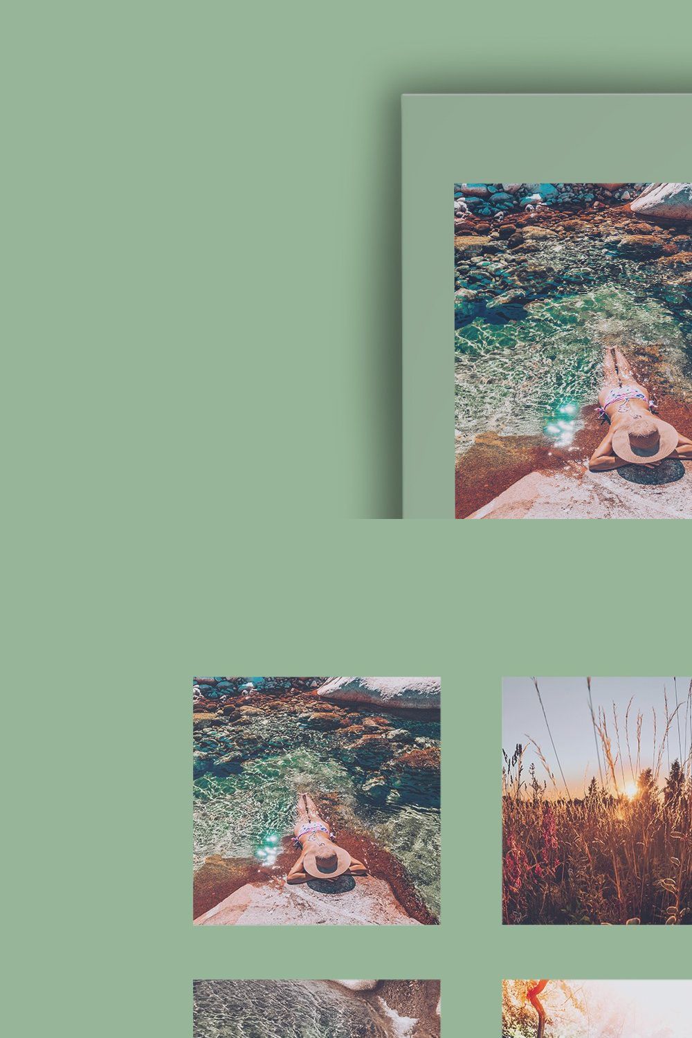 BRIGHT SUMMERS MOBILE LR PRESET pinterest preview image.