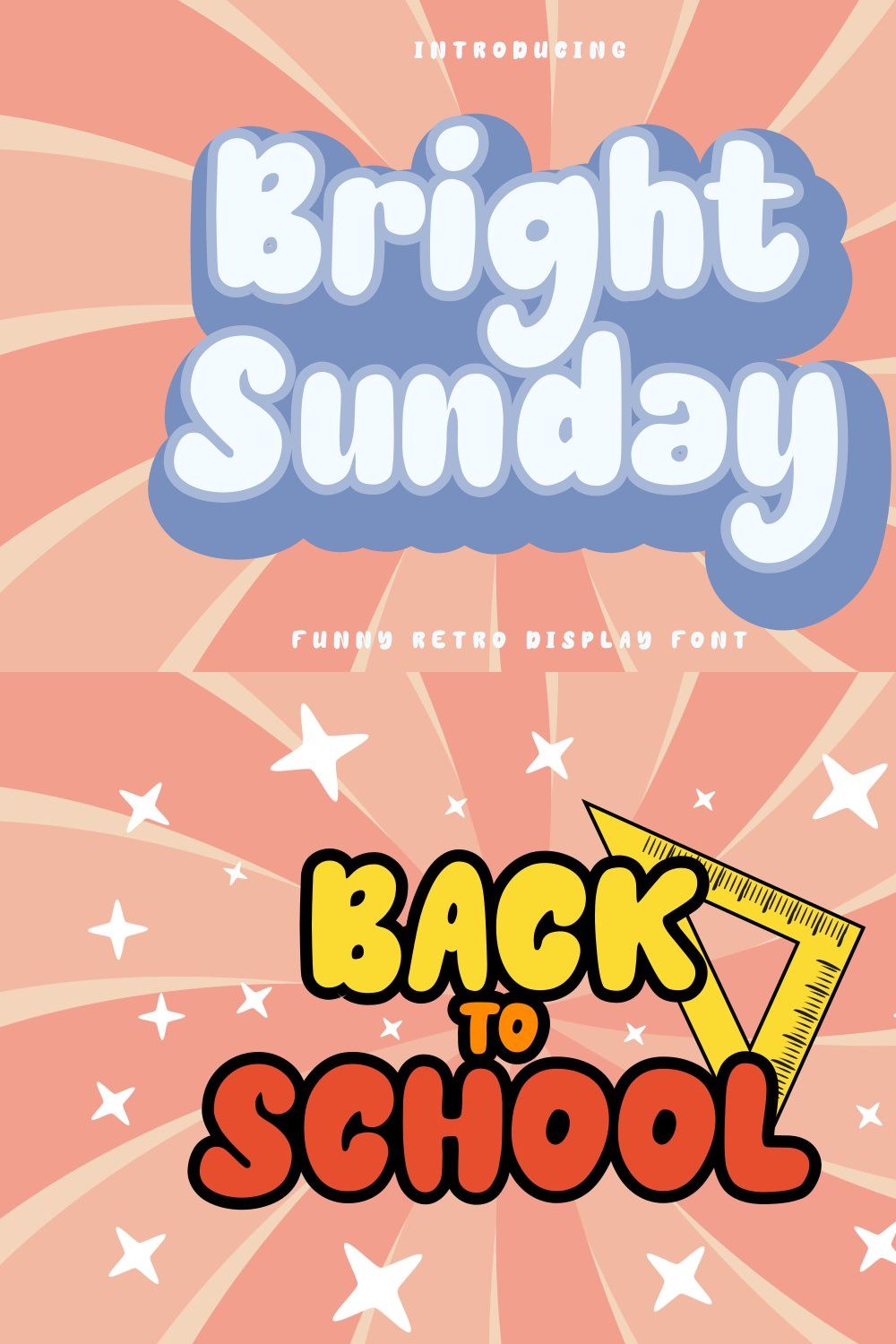 Bright Sunday | Funny Retro Display pinterest preview image.