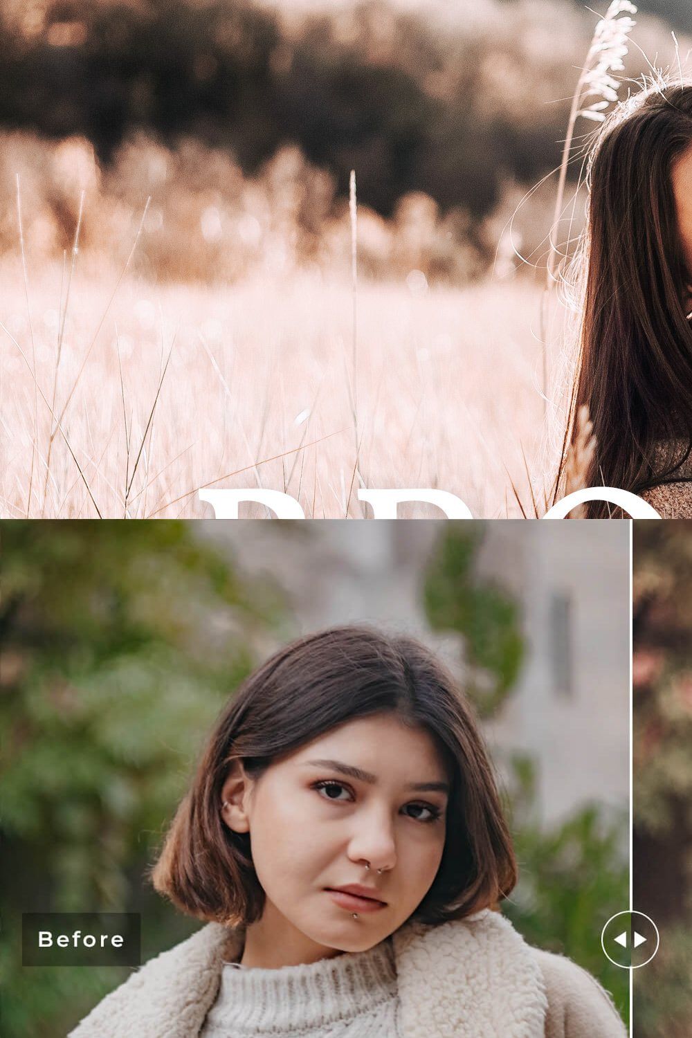 Brookite Pro Lightroom Presets pinterest preview image.