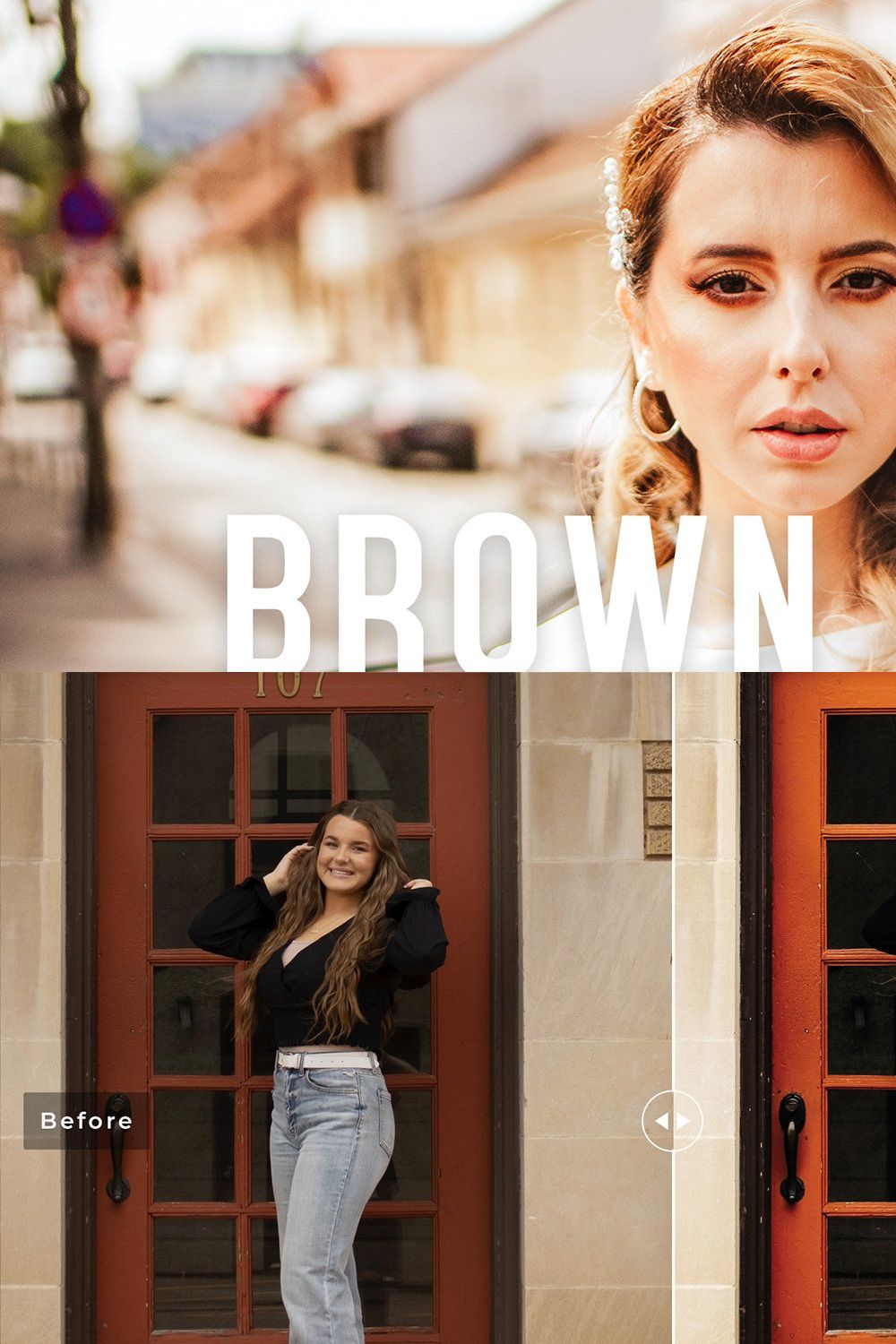 Brown Agate Pro Lightroom Presets pinterest preview image.