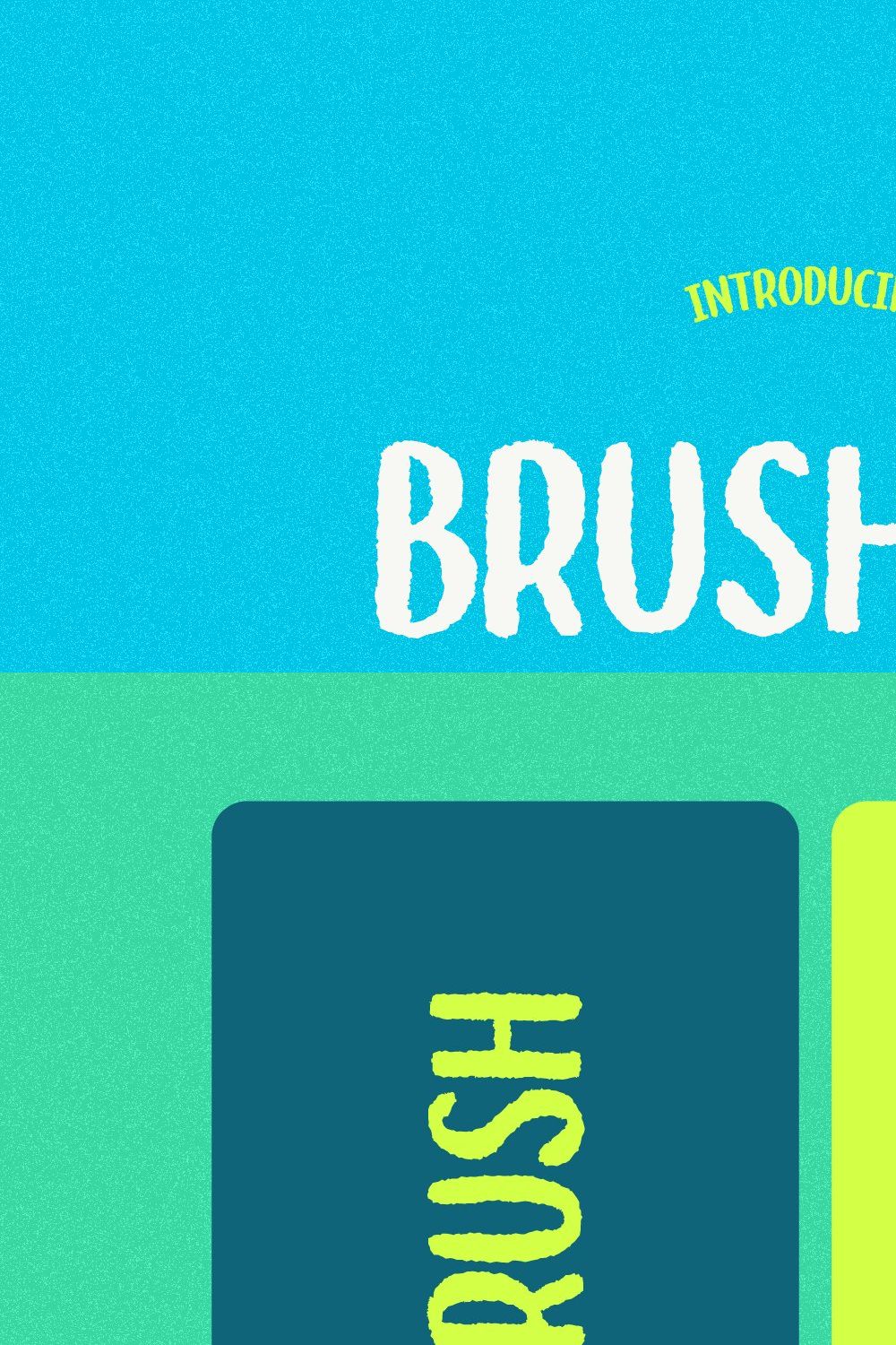 Brushpen - A Handmade Font pinterest preview image.