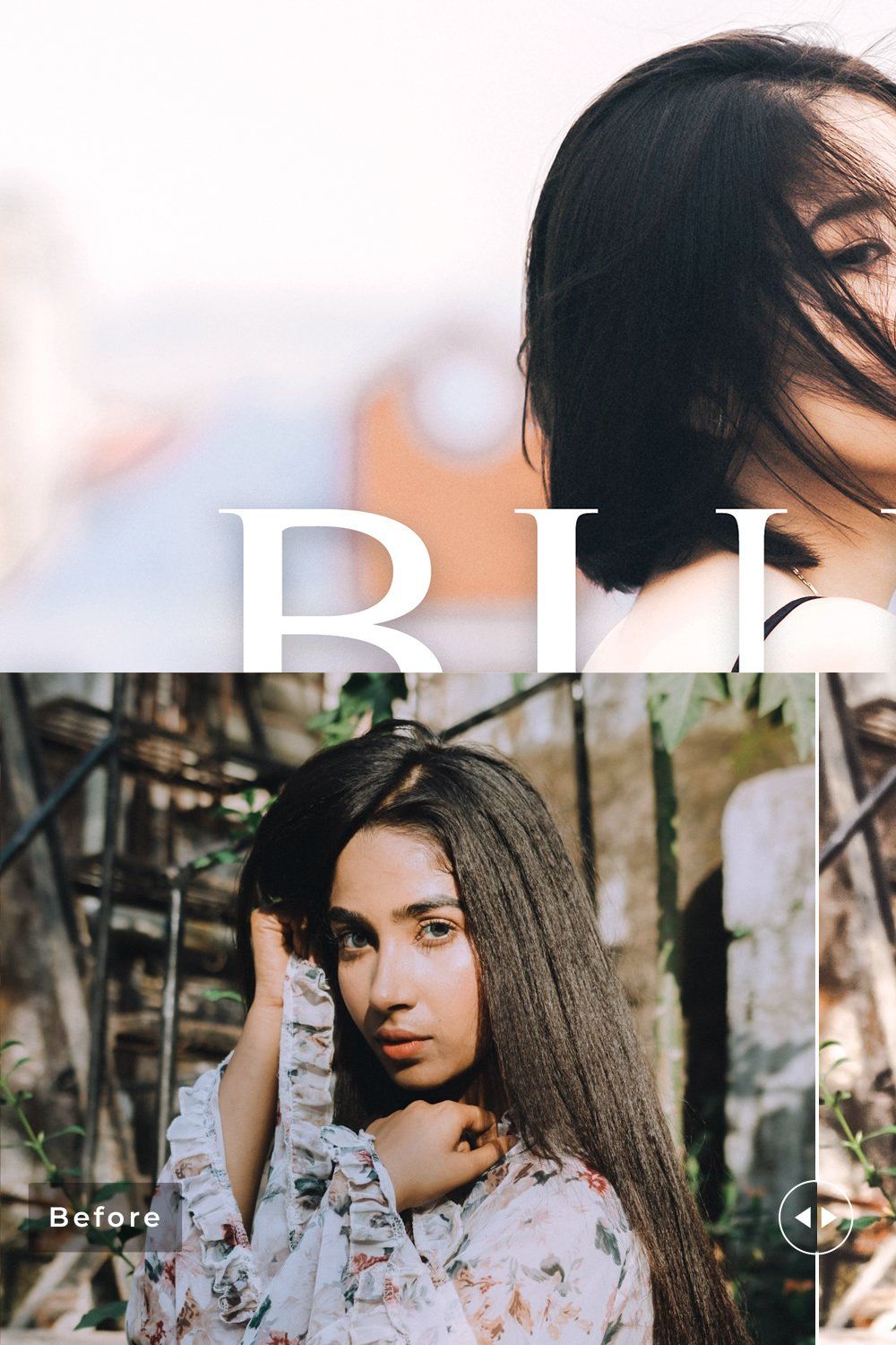 Buff Pro Lightroom Presets V2 pinterest preview image.