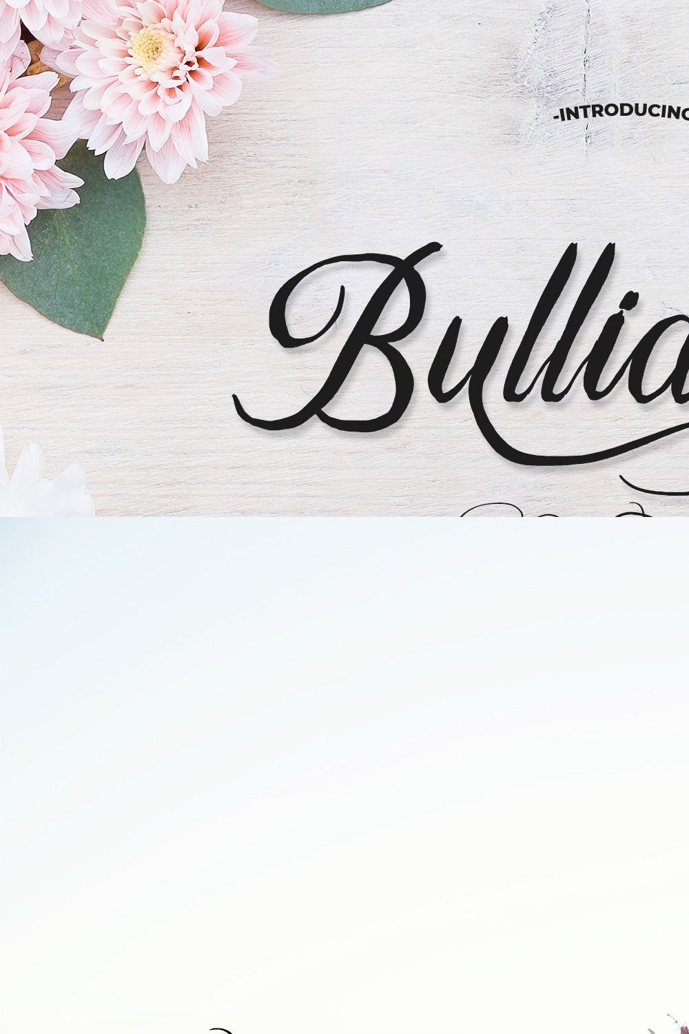 Bulliandry | Modern Calligraphy pinterest preview image.