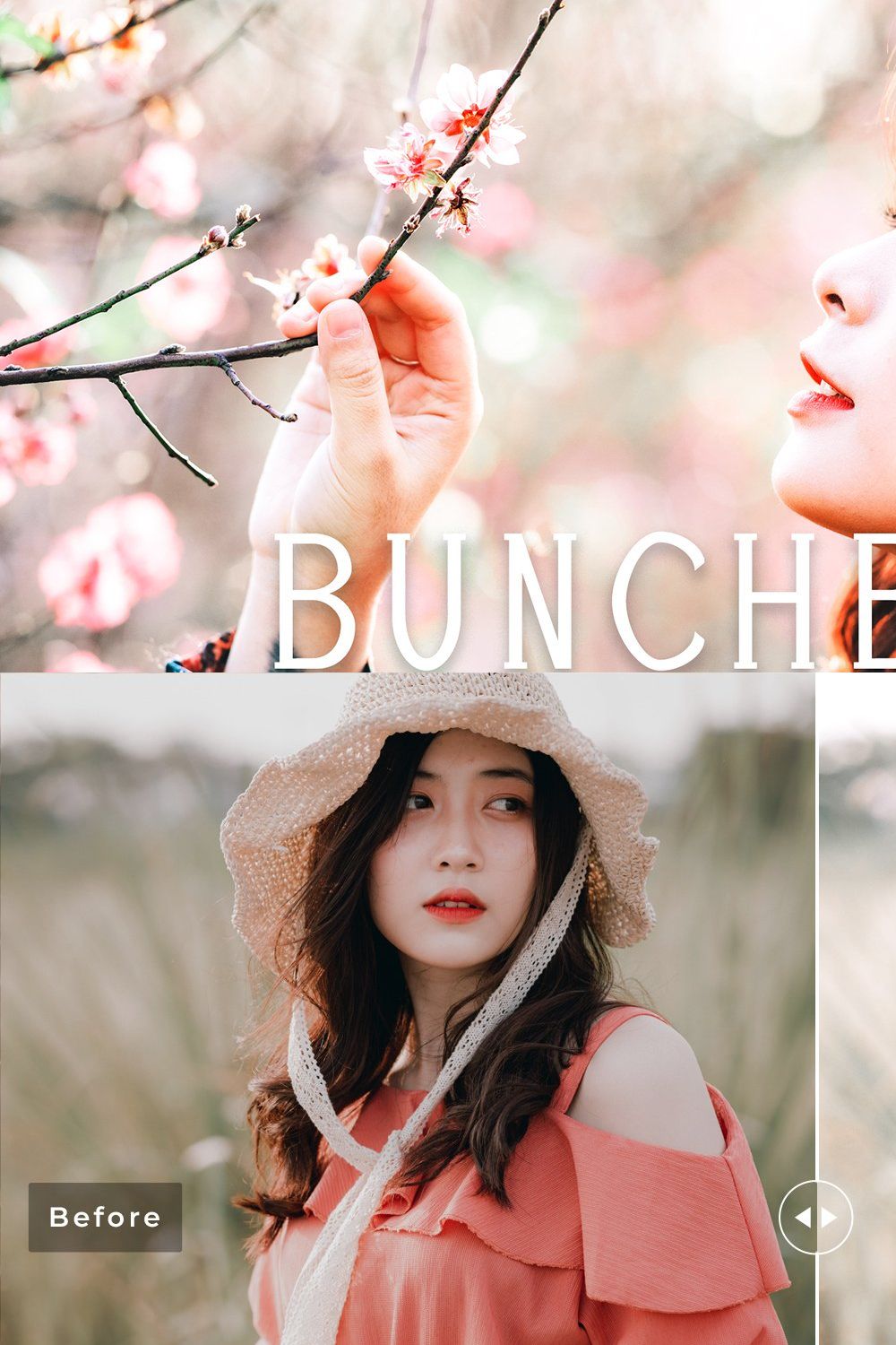 Bunchberry Pro Lightroom Presets pinterest preview image.