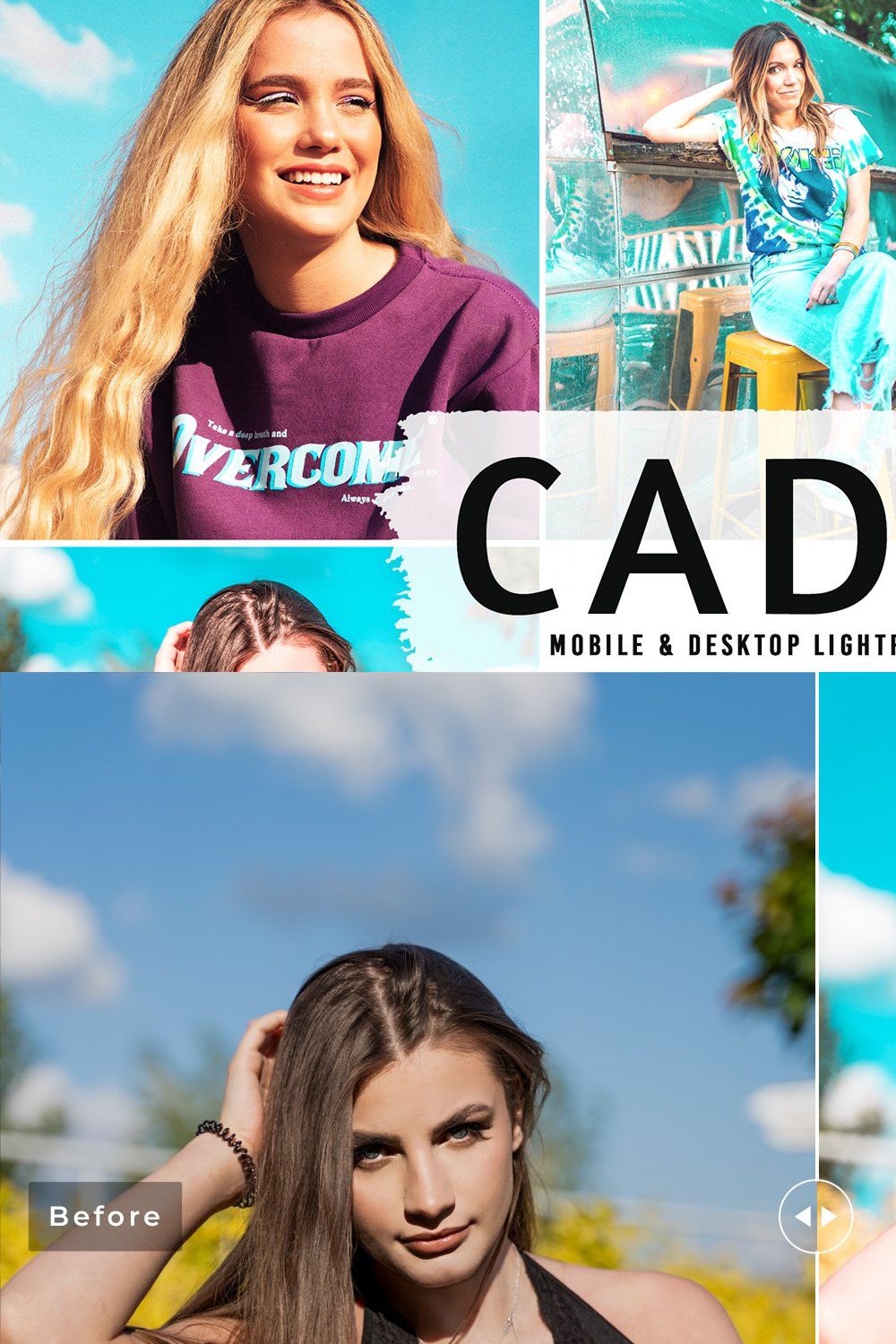 Cadet Pro Lightroom Presets pinterest preview image.