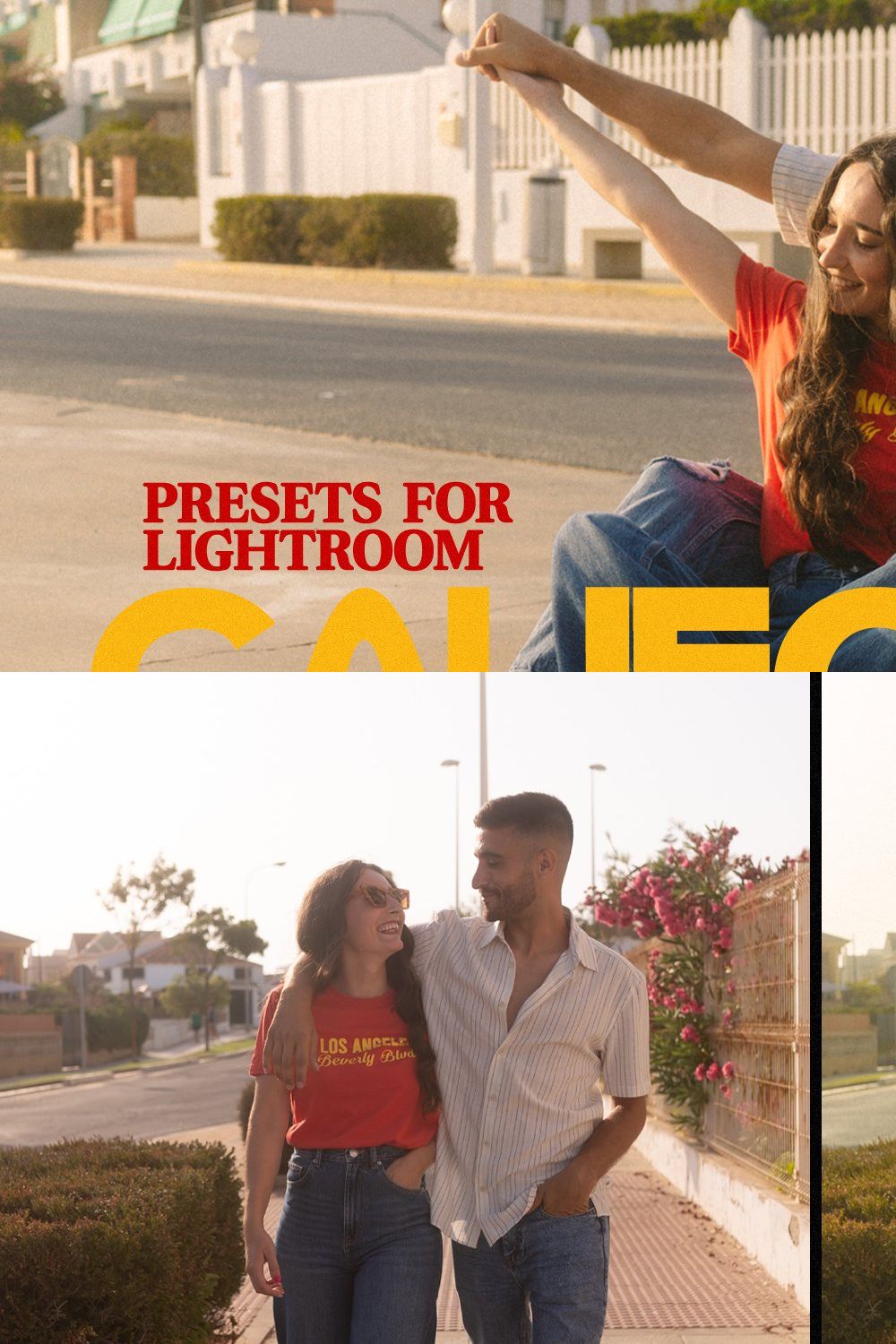 CALIFORNIA DREAMS | PRESETS LR pinterest preview image.