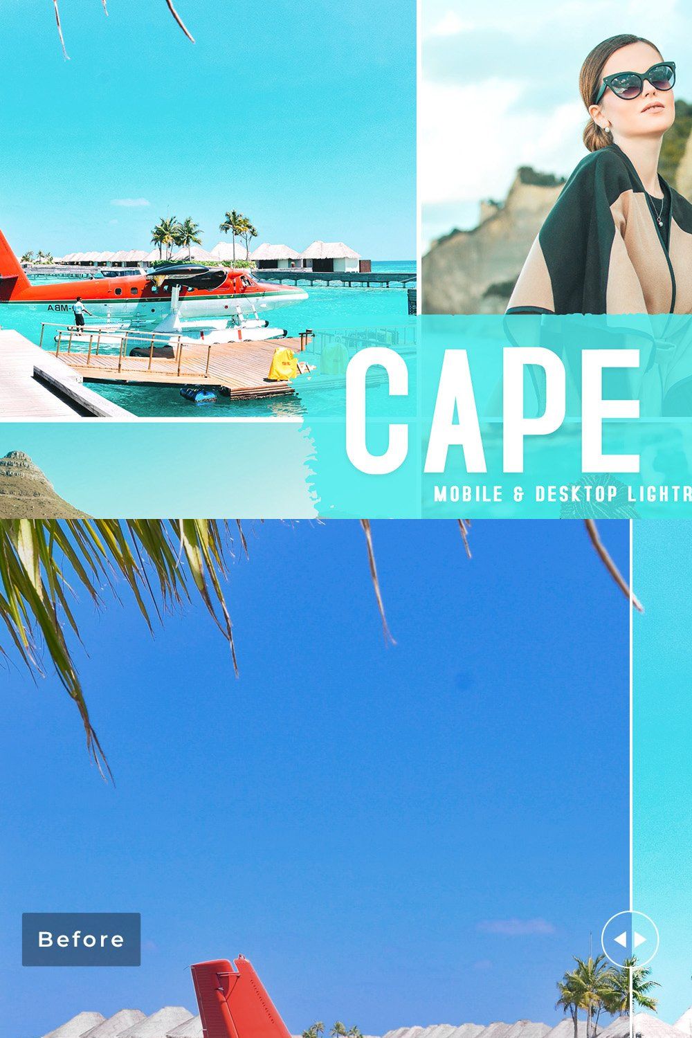 Cape Cod Pro Lightroom Presets pinterest preview image.