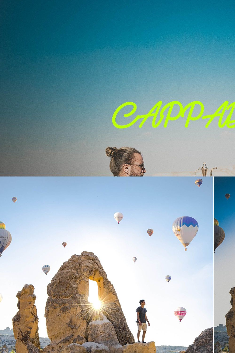 Cappadocia LR & ACR Presets pinterest preview image.