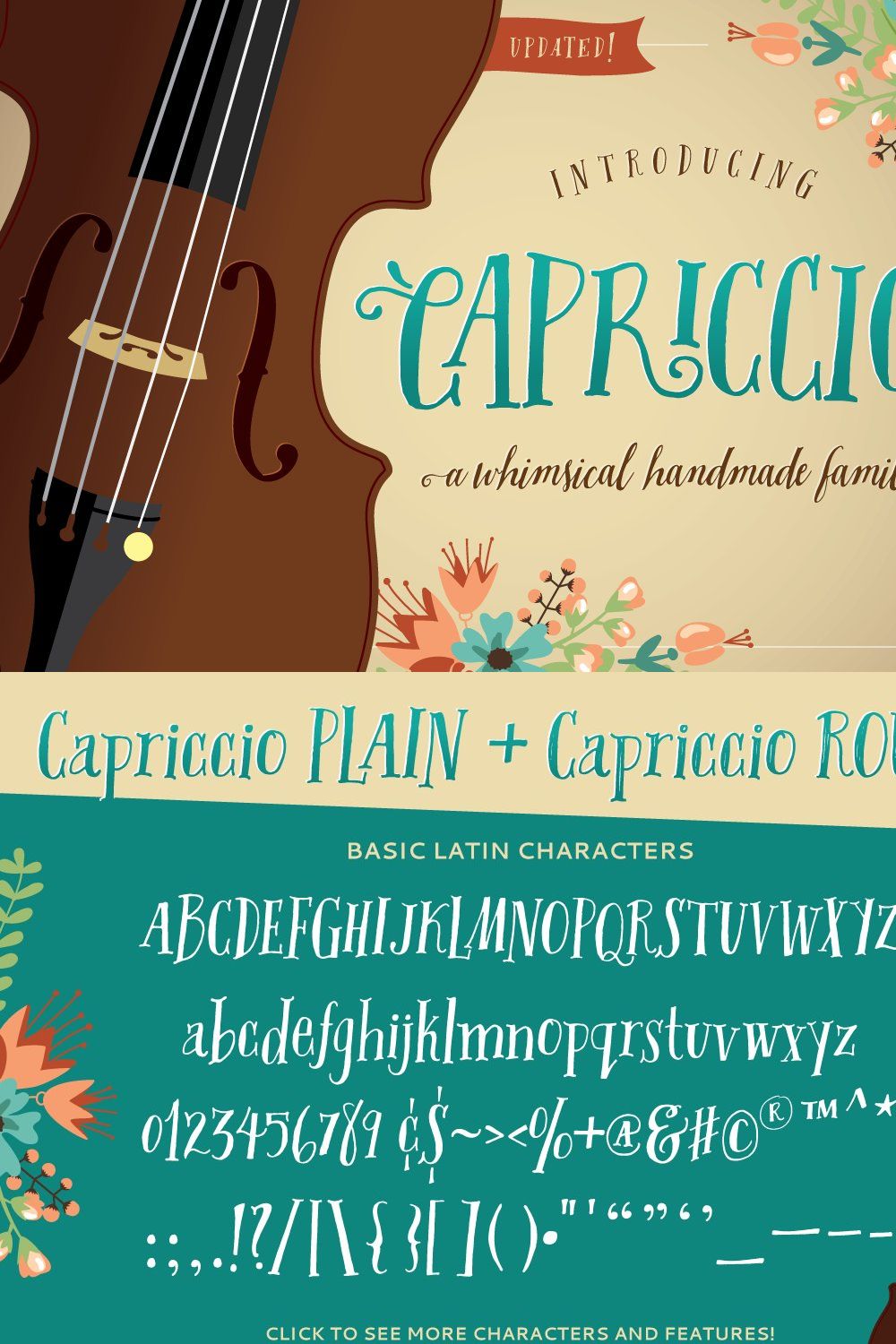 Capriccio Family pinterest preview image.