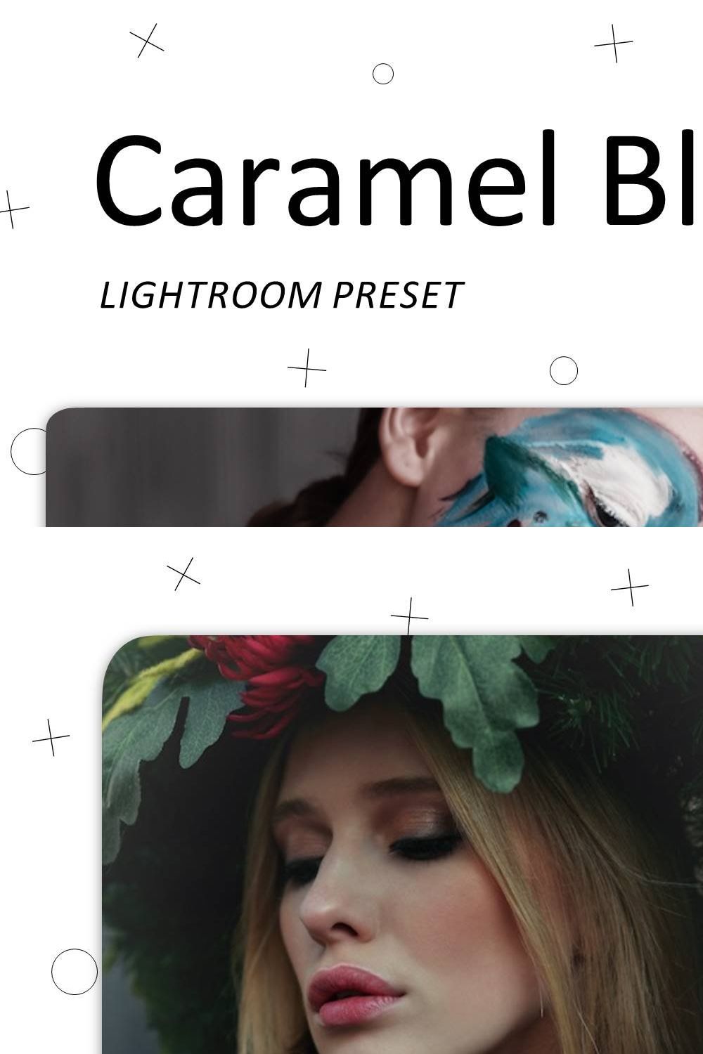 Caramel Blues - Lightroom Presets pinterest preview image.