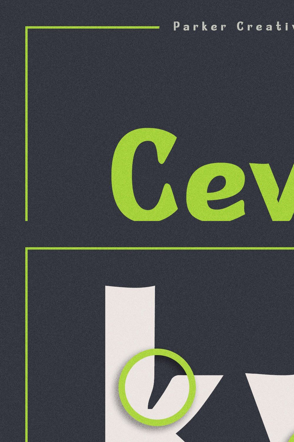 Cevilla Grotesk - Bold & Quirky pinterest preview image.