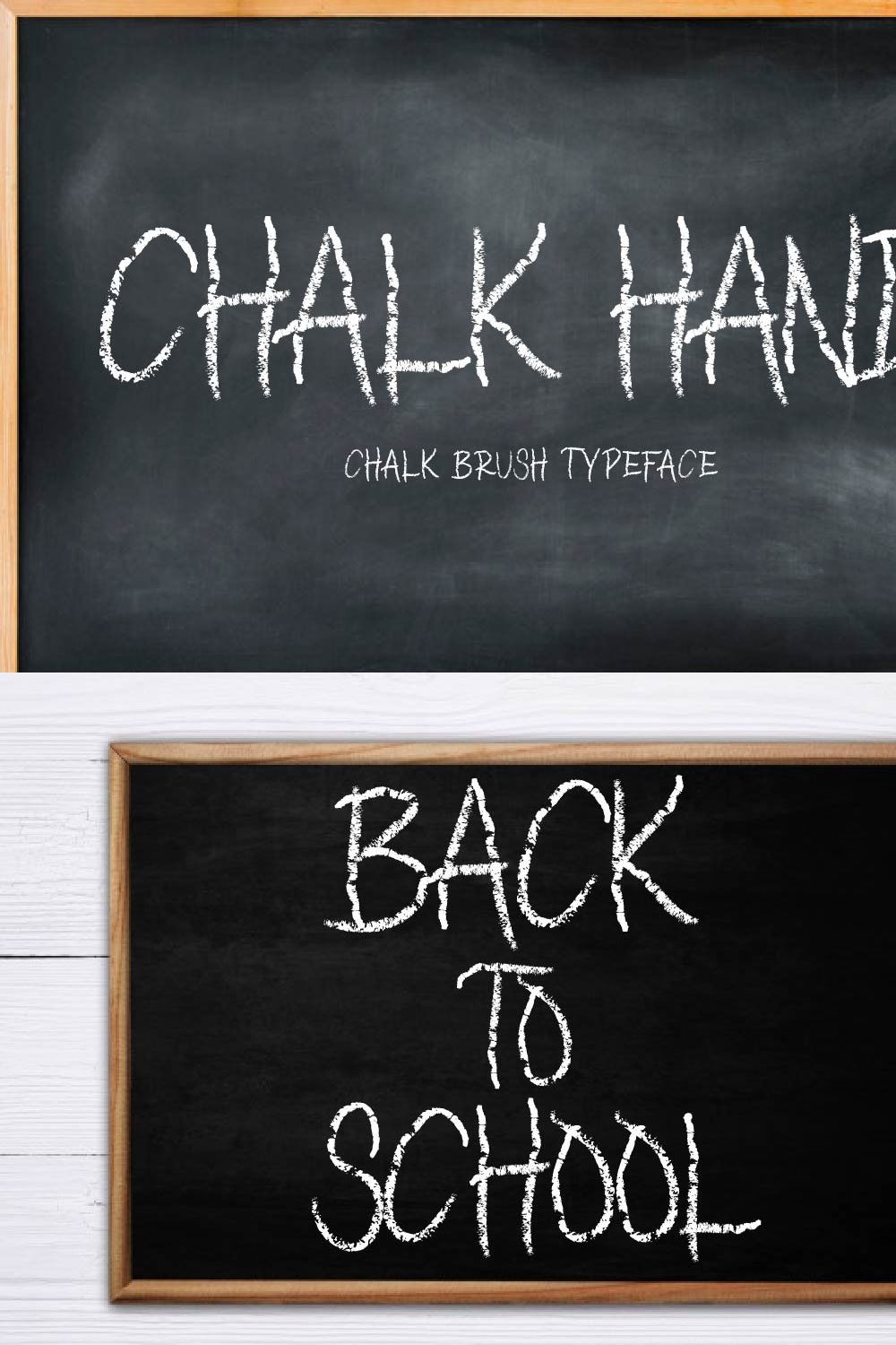 CHALK HAND pinterest preview image.