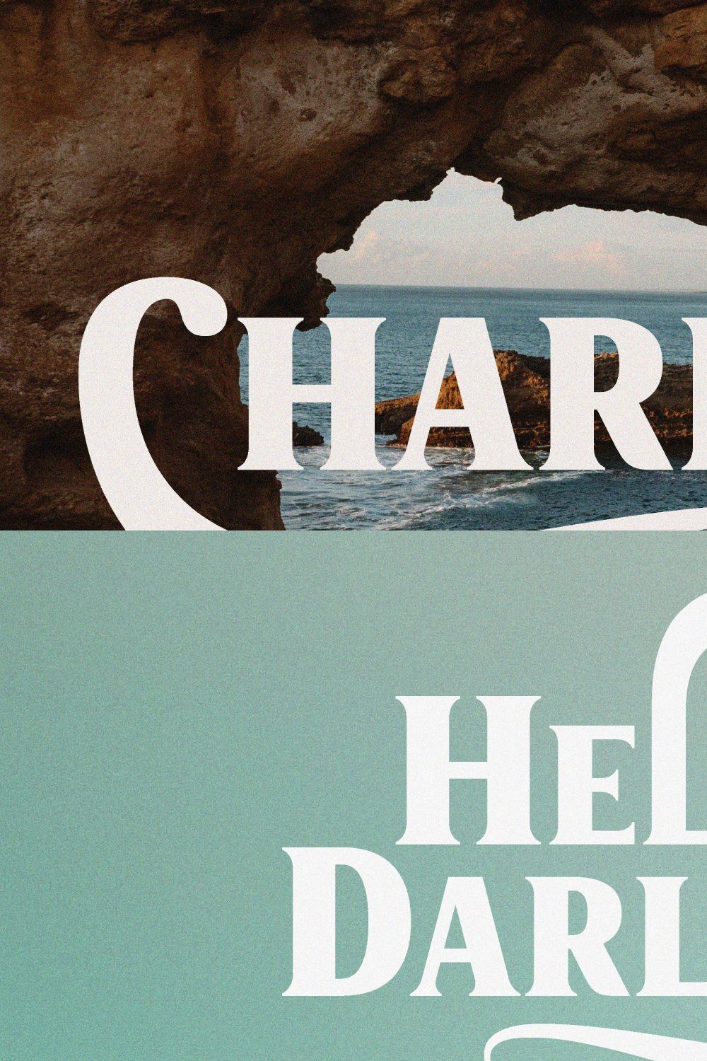 Charmist – Thick And Unique Serif pinterest preview image.