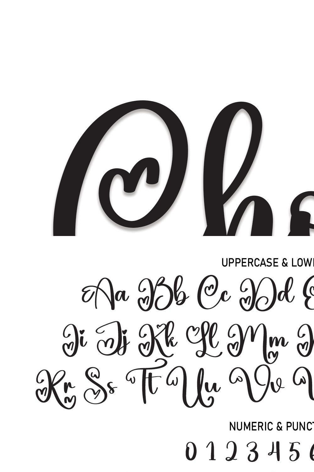 Choice | Script Font pinterest preview image.